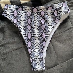 Aurelle High Waisted Cheeky Swim Bottoms